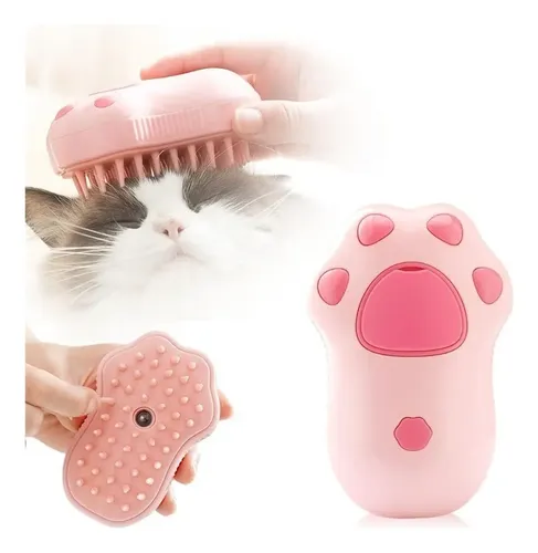 Cepillo a Vapor Recargable PetSpa para Perros y Gatos 10.2 × 7.1 cm
